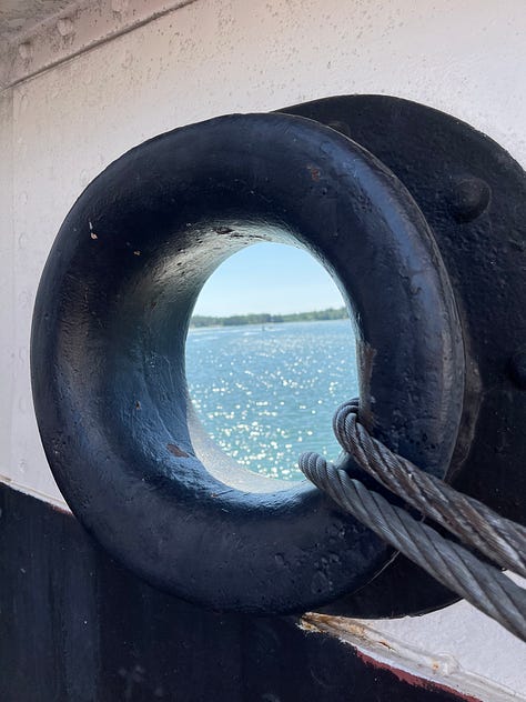 Photos of the four-masted barque sailing ship called Pommern that lives in the Western harbour in Mariehamn