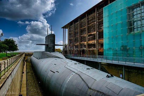 The Le Redoutable nuclear submarine