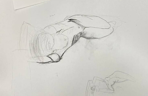 life model sketches in cardiff merthyr tydfil life drawing