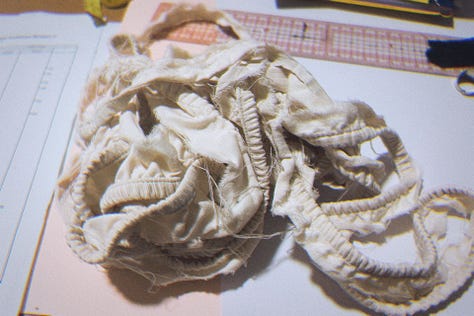 Step by step Process of turning a bedsheet into a tortoise then an armadillo soft sculpture artist doll