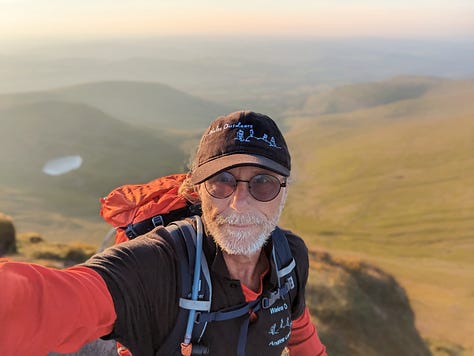 sunset on Pen y Fan