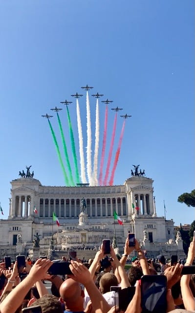 June 2 celebrations in Rome