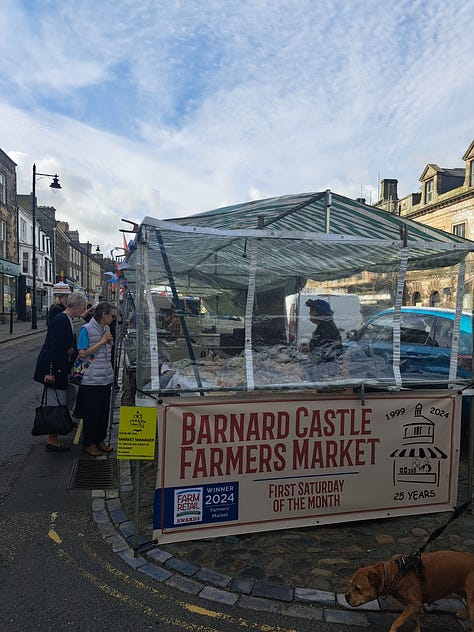 Barnard Castle farmers market