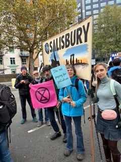 Marching for Clean Water - XR Salisbury