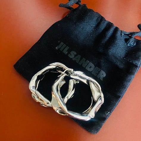 Tiffany, Hermès, Jil Sander, Yves Saint Laurent, Marni, silver jewels