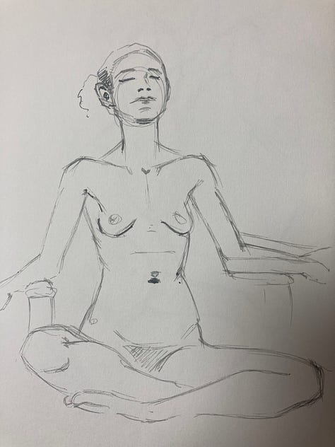 life drawing male and female nudes cardiff