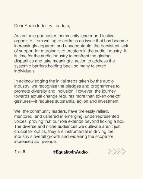 An Open Letter to the Audio Industry: Time to Turn Words into Action - ContentIsQueen.org