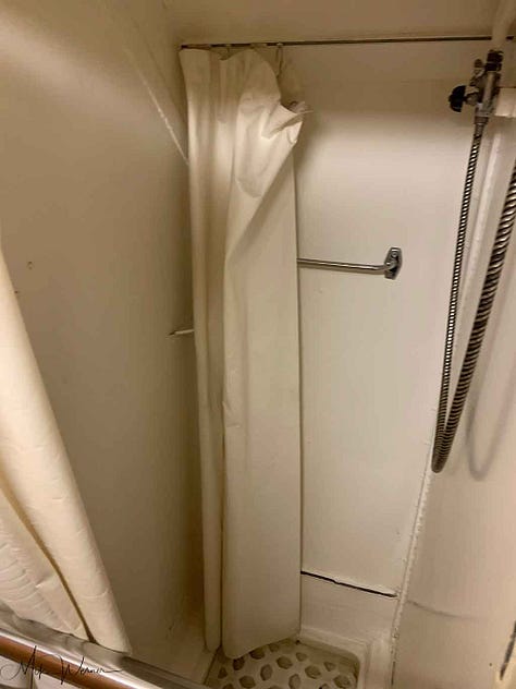 Crew Mess Hall and Showers