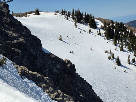 backcountry ski trip in the easter Olympics
