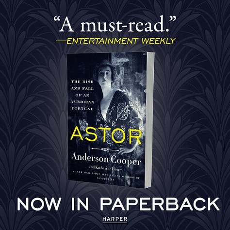 cover of the Astor paperback paired with complimentary quotes from media outlets