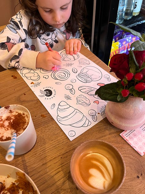 Out and about in autumn — woodland adventures, coffee and colouring, Halloween fun.