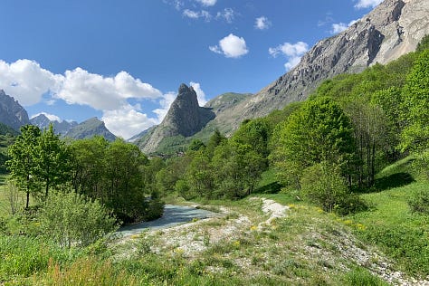 Outdoors and Hiking near Stroppia waterfalls, Piedmont, Italy