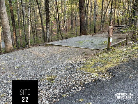 Morganton Point Campsites
