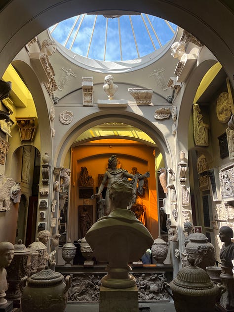 Lincoln's Inn Fields and the whimsical Sir John Soane's Museum