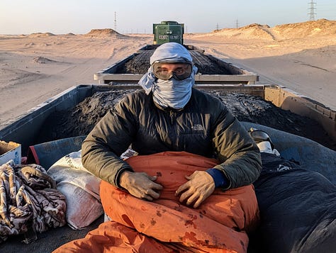 Mauritania iron ore train