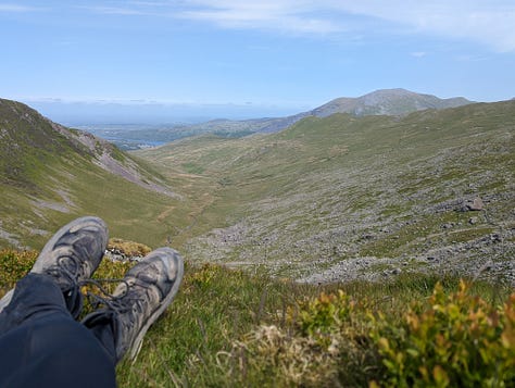 Walking snowdon ranger path