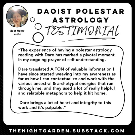 Daoist Polestar Astrology Testimonials