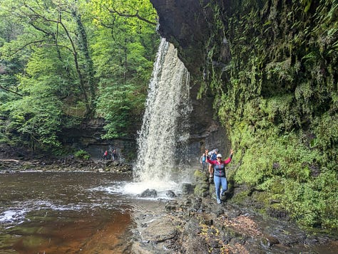 waterfalls of the brecon beacons