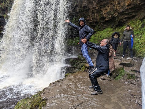 waterfall walk brecon beacons