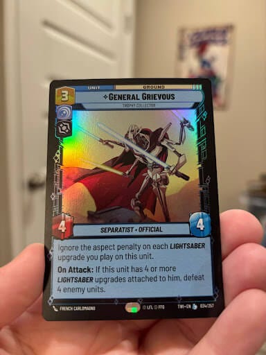 Star Wars Unlimited Awesome Pack Pulls