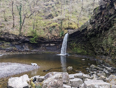 The six waterfalls of the Brecon Beacons National Park