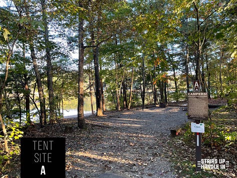 Morganton Point Tent Sites & Facilities