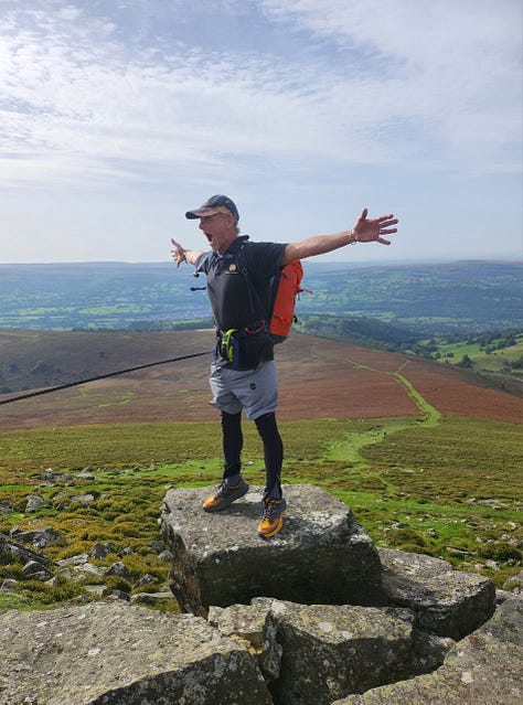 guided walk of sugar loaf and skirrid with Wales Outdoors