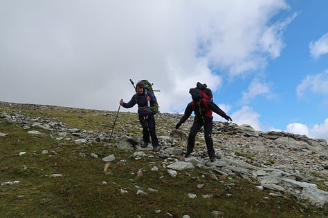 wild camping carneddau snowdonia