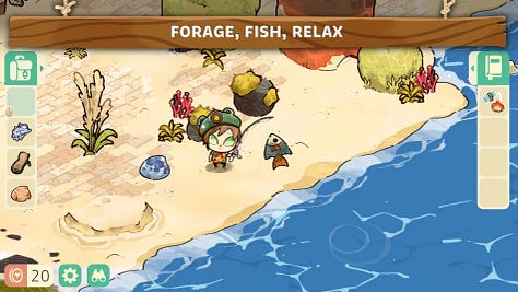 screengrab of cozy grove