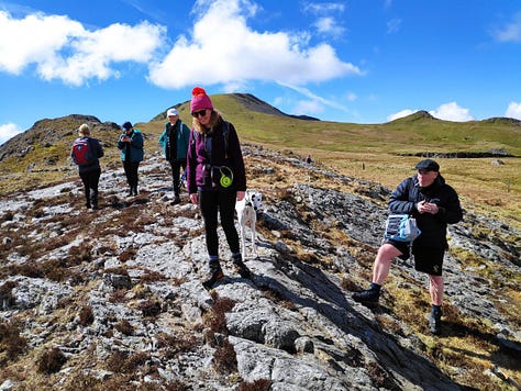 walking near Blaenau Ffestiniog in Snowdonia National Park