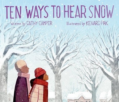 Ten Ways to Hear Snow by Cathy Camper, Loujain Dreams of Sunflowers by Uma Mishra-Newbery & Lina Al-Hathloul,. Amira's Picture Day by Reem Faruqi