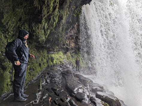 guided walk of the six waterfalls in the Brecon Beacons with Wales Outdoors