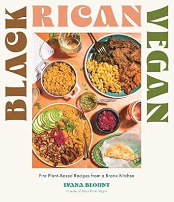 Changing Hands Bookstore inside plus Black Rican Vegan cookbook book cover