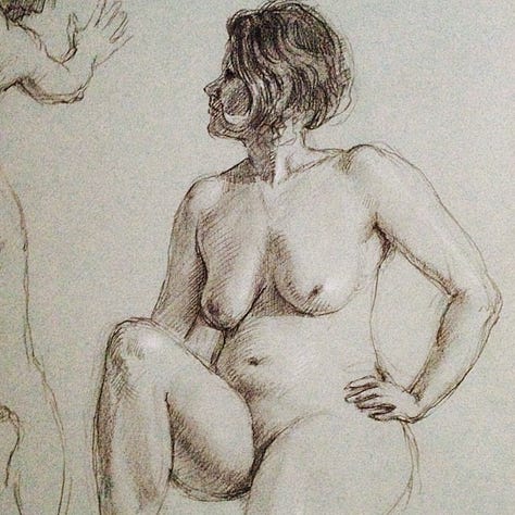 harry holland life drawings
