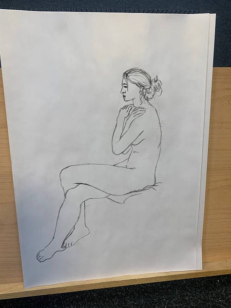 female nude life drawing cardiff