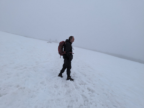 Walking up Ben Nevis