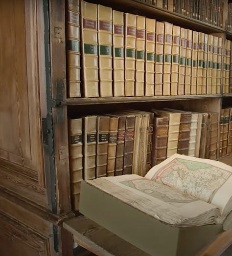 Wells Chained Library. Photos from the tour at the bottom of post