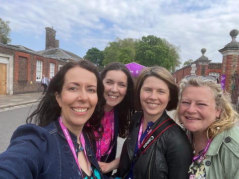 A series of photos of me with some of my planting & Chelsea Flower Show buddies!