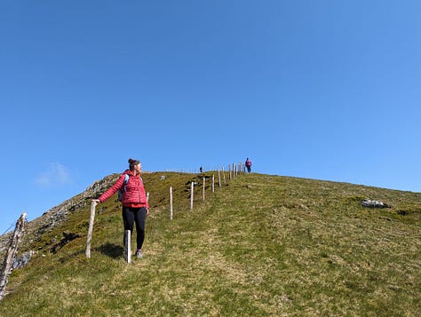 Walking snowdon ranger path