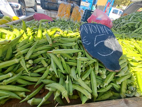 Iraklion Thursday market, Crete