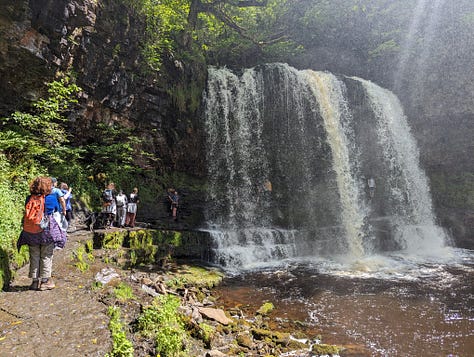 waterfalls of the brecon beacons