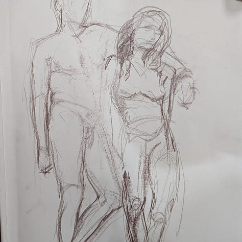 life drawing male and female nudes cardiff