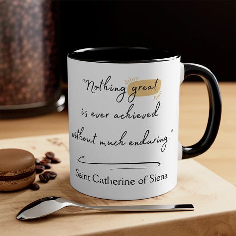 St. Catherine of Sienna mugs