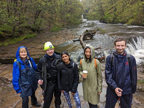 waterfall walk brecon beacons