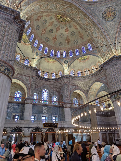 Blue Mosque and Sokollu Mehmed Pasha Mosque
