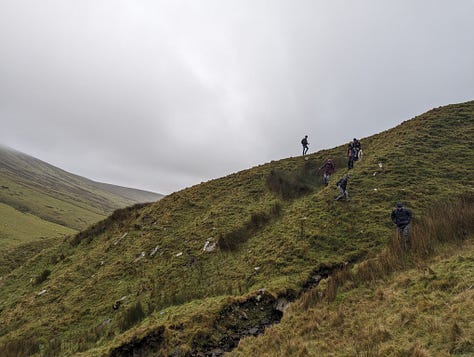 Pen y Fan secret route walk in the brecon beacons