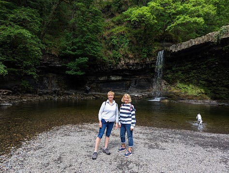 walking the waterfalls of the brecon beacons