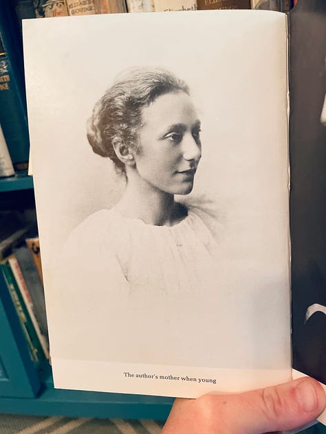 Ida Goudge, Elizabeth's mother when she was young; Henry Leighton Goudge in the Rose arch at Ely; and Goudge with her Guernsey aunts