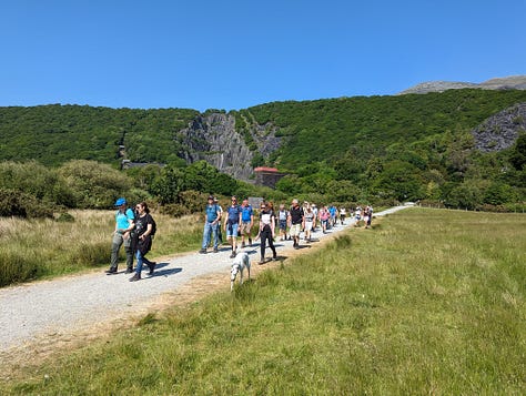 walking in snowdonia Llanberis