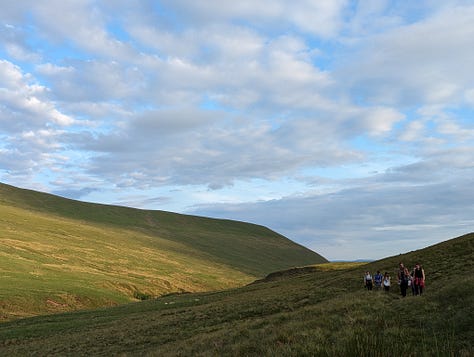 Guided walk up Pen y Fan for summer solstice